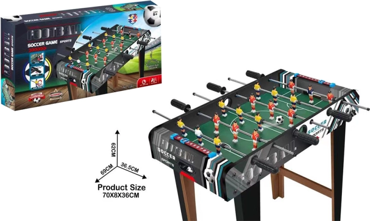 Sparkys calcio balilla da tavolo in legno 69 cm