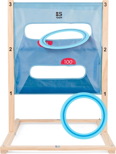 Gioco del lancio in legno 2 in 1