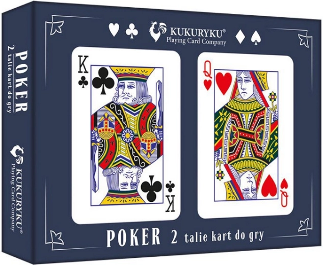 Set di carte da poker – 2 mazzi