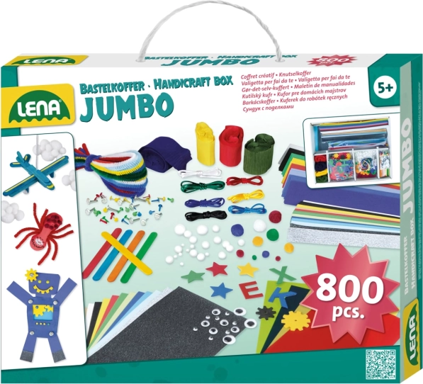 Lena valigetta creativa Jumbo 800 pezzi