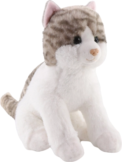 Gatto di peluche seduto 20 cm