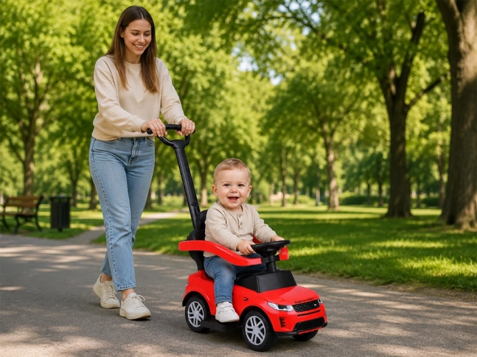 Cavalcabile e spingi 2in1 per diverse fasi di sviluppo