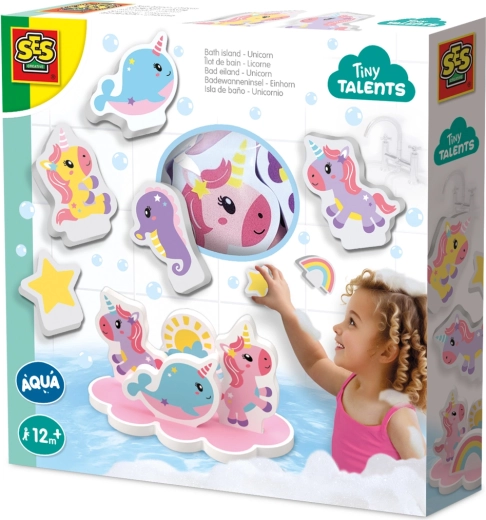 Adesivi da bagno unicorni Tiny Talents
