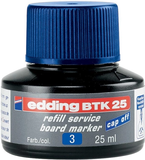 Inchiostro Edding BTK 25 blu – ricarica per pennarelli per lavagne