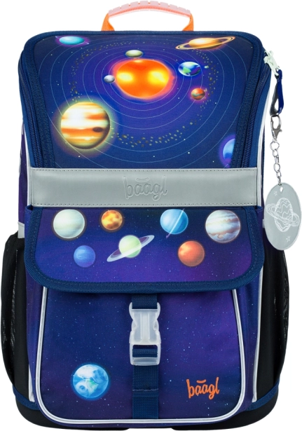 Baagl cartella scolastica Zippy Pianeti