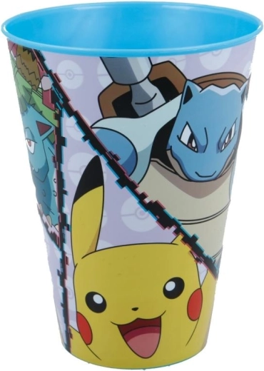 Bicchiere di plastica Pokémon da 430 ml