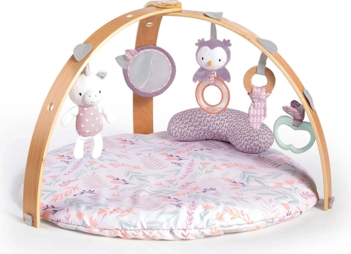 Ingenuity tappetino gioco reversibile Calla con arco in legno 0m+