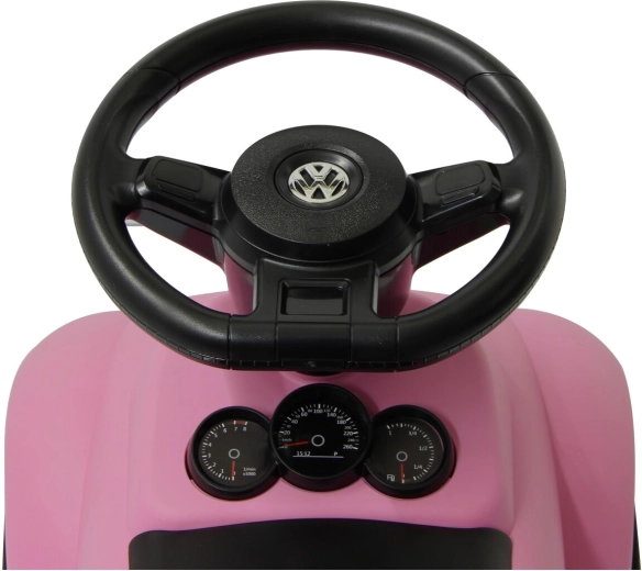 Volante con clacson e cruscotto