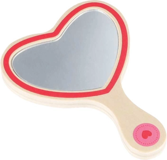 Specchietto a forma di cuore