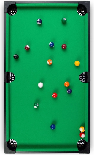 Aspetto fedele e piano di gioco con panno verde