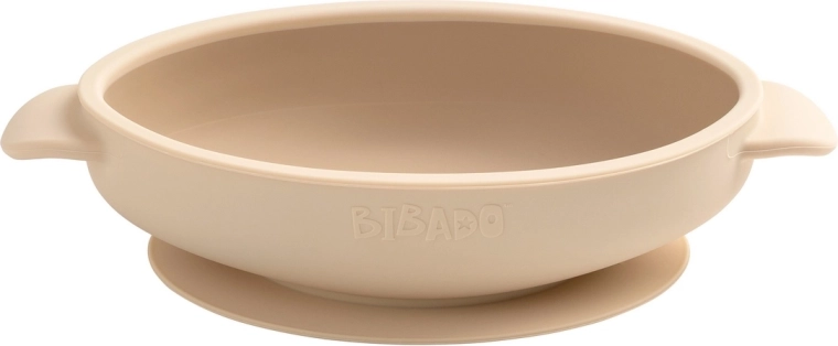 Bibado ciotola in silicone con ventosa fawn