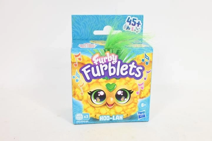 Furby Furblets Hoo-Lah mini peluche interattivo con clip