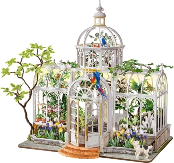 RoboTime Rolife Oxygen Oasis – casetta in miniatura 3D DIY da assemblare - 1 pezzo