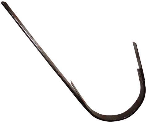 Gancio J autoportante 330 mm zincato