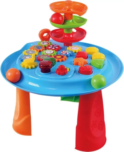 Tavolo da gioco Playgo con ingranaggi