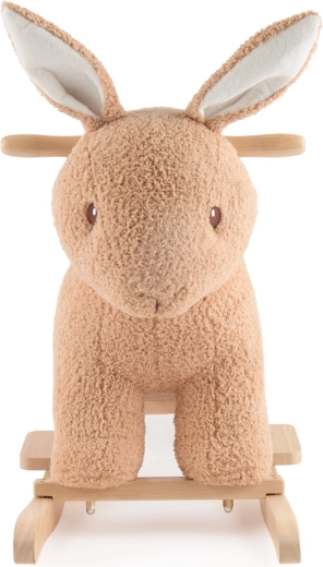 Morbido rivestimento in bouclé per un dondolio comodo e coccoloso