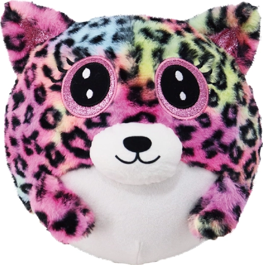 Orsetto di peluche gonfiabile con motivo leopardato 15 cm