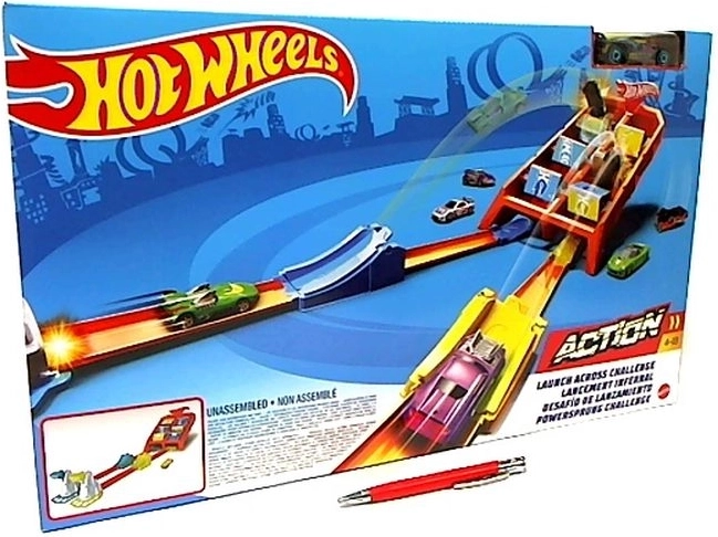 Hot Wheels salto nel bersaglio – set di gioco