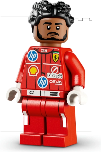 Minifigure di Lewis Hamilton