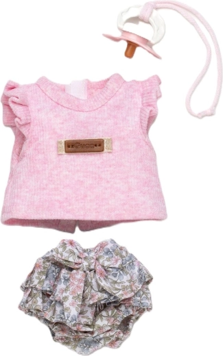 Delicato outfit coordinato in 3 pezzi