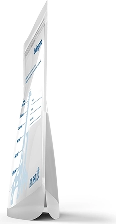 Struttura autoportante per un facile riempimento