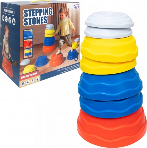 WOOPIE Pietre Bilancianti per l'Allenamento dell'Equilibrio 5 pezzi