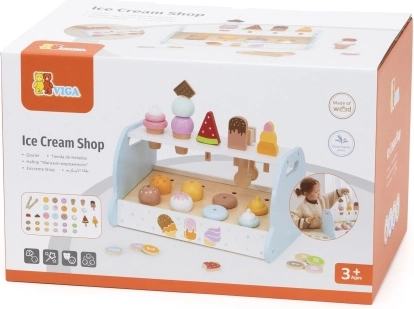 Viga PolarB mini gelateria e pasticceria in legno