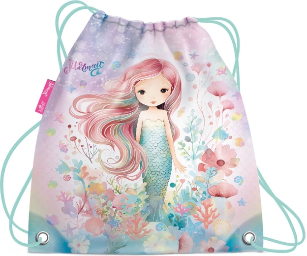 Sacca scuola per scarpe Mermaid (sirena) - 1 pezzo