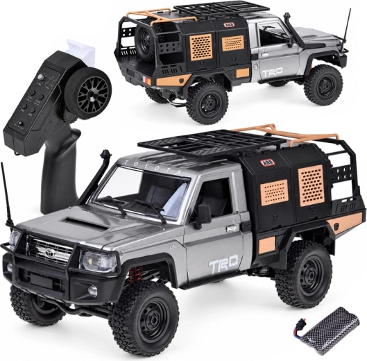 Toyota Land Cruiser da spedizione radiocomandato 1:12 4×4