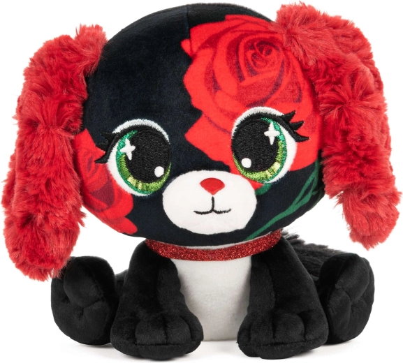 Dettagli scintillanti e collare