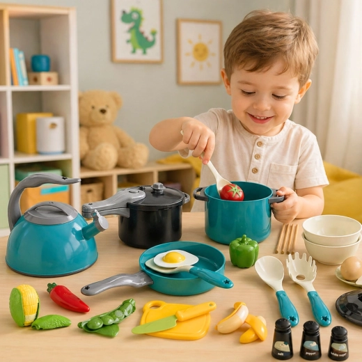 Gioco realistico di cucina e servizio