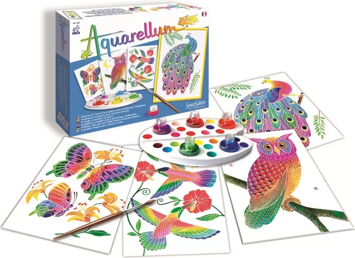 SentoSphere set di acquerelli per bambini Nel parco