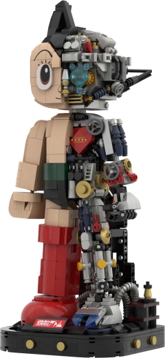 Design semimeccanico con dettagli a vista