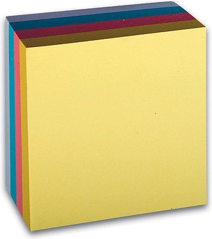 Blocchetto adesivo Concorde 76 × 76 mm pastello