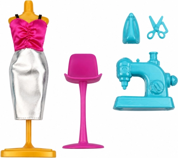 Accessori per giocare a cucire e progettare