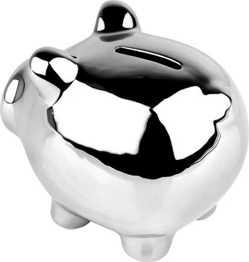 Finitura argento specchiata e lucida