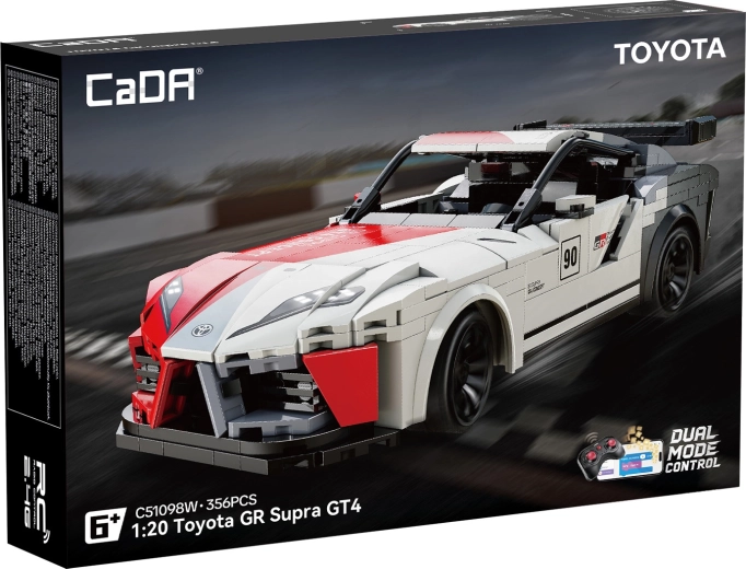 Controllo RC duale: telecomando 2,4 GHz + app Bluetooth