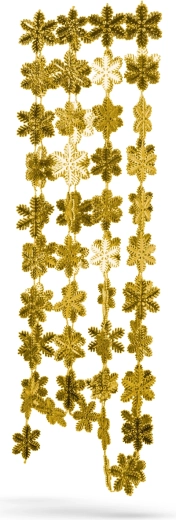 Fiocchi dorati scintillanti