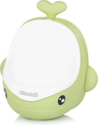 Pisoir per bambini Chipolino Whale verde