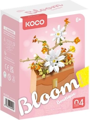 KOCO set di costruzioni fiori in bustina inverno 232 pezzi - 1 pezzo