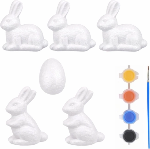 Colori e pennello inclusi nella confezione