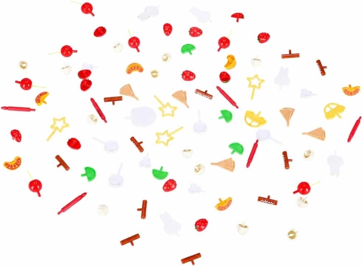 Ricchi accessori e decorazioni per decorare a piacere