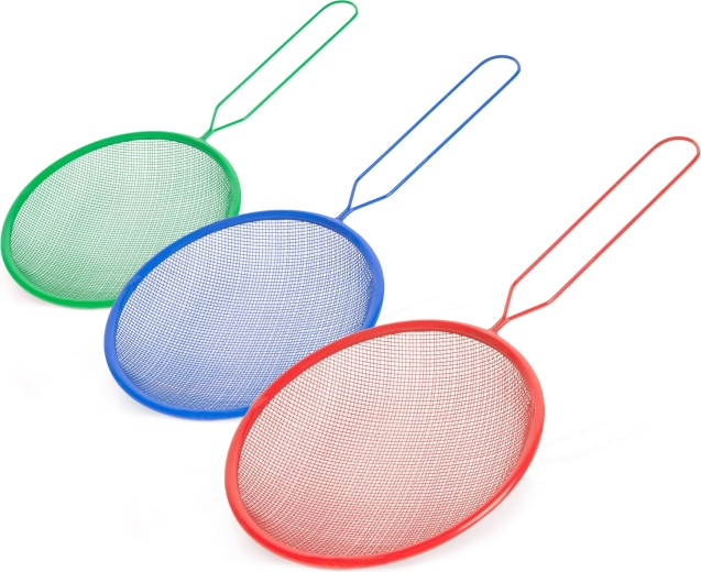Set di colini da cucina in metallo, 3 dimensioni