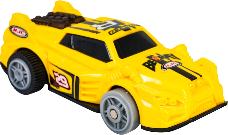 Auto veloce con illuminazione