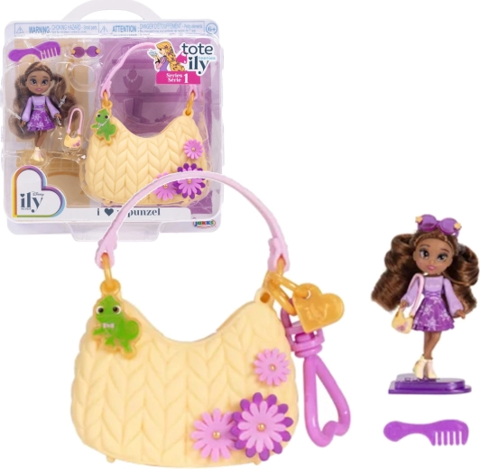 Mini bambola alla moda Disney ILY 4ever con tema Rapunzel e accessori