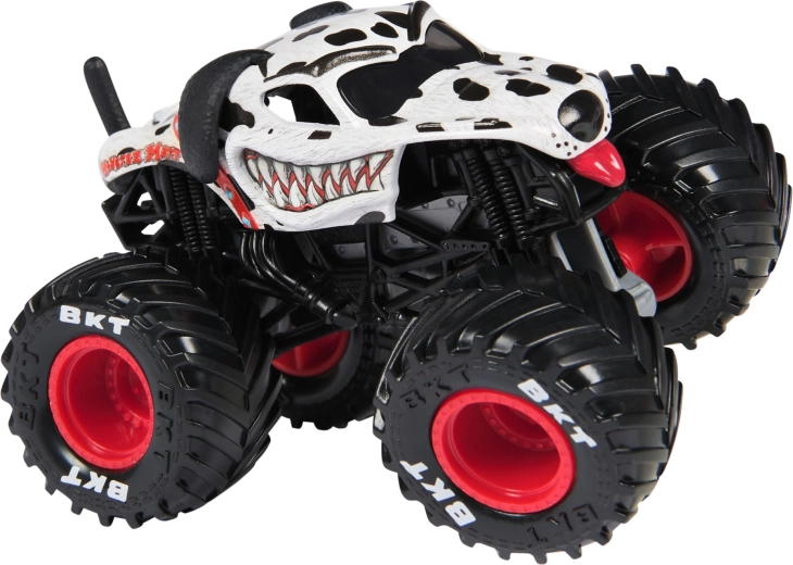 Carrozzeria in metallo con design dalmata