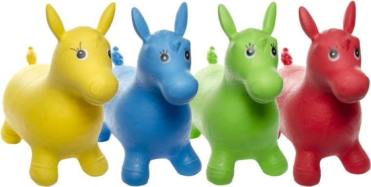 Cavallino saltellante (gioco rimbalzante) - 1 pezzo