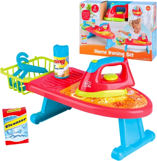 PlayGo set da stiro domestico – nuova versione, 9 pezzi