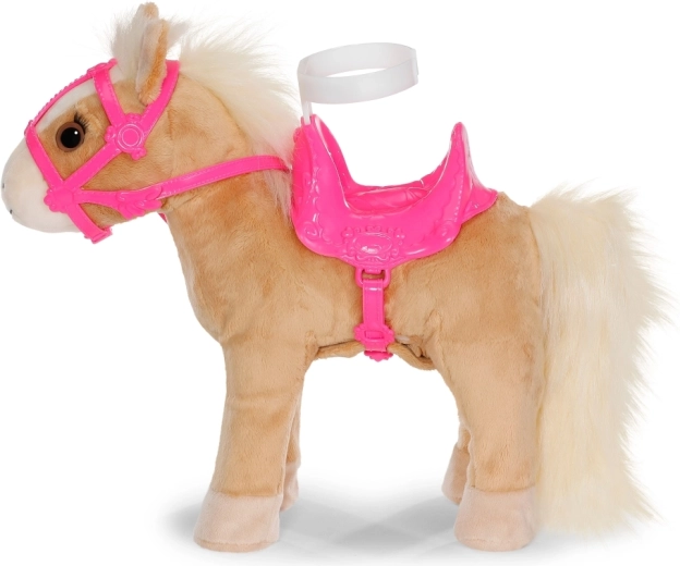 Sella e briglie per un gioco equestre realistico