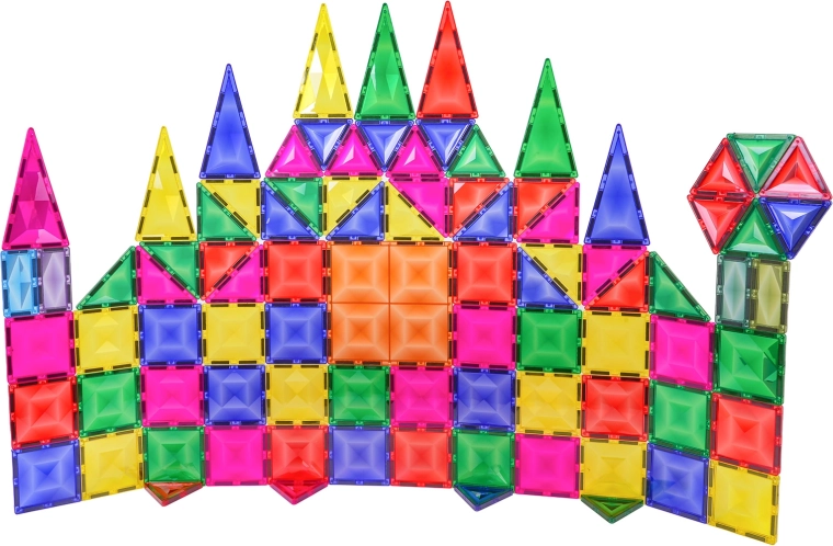 Pezzi traslucidi e colorati